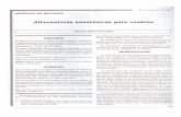 Alternativas anestésicas para cesá · PDF fileLa identificación de las anomalías del trabajo de ... alteraciones que interfieren en el equilibrio madre feto, alertan a los obstetras