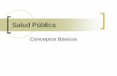 Salud Pública - Universidad Alas · PDF fileConcepto dinámico “El logro del más alto nivel de ... su entorno familiar y social. M. Biomédico M. Biopsicosocial ¿Qué es la Salud