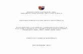 DIRECCIÓN GENERAL DEL ARCHIVO NACIONAL DE · PDF file1 L.F., Jaén García. Estudio de usuarios del archivo histórico periodo 2005, 2006, ... de la Sala de Consulta de los años