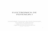 ELECTRONICA DE POTENCIA I [Modo de compatibilidad] · PDF file1.2 SISTEMA DE ELECTRONICA DE POTENCIA (SEP) Energía eléctrica disponible Filtro De Entrada Convertidor Circuito de