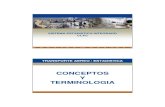 CONCEPTOS Y TERMINOLOGIA - clacsec.lima.icao.intclacsec.lima.icao.int/Reuniones/2012/GEPEJTA29/SisEstInt/Presenta... · -Manual-Por internet AISv2-Correo Electrónico TRANSPORTE AEREO