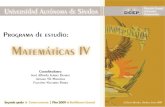 Bachillerato de la Universidad Autónoma de Sinaloa ...dgep.uas.edu.mx/archivos/2009/semestre_4/PG_428_matematicas_IV.… · Plan de Estudio 2009 Bachillerato General pág. 7 Para