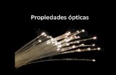 Propiedades ópticas - Instituto de Investigaciones opticas.pdf · Propiedades ópticas de metales •Los metales son opacos porque la radiación incidente que tiene frecuencias dentro
