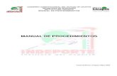 MANUAL DE PROCEDIMIENTOS - ordenjuridico.gob.mxordenjuridico.gob.mx/Estatal/CHIAPAS/Manuales/CHIAMAN45.pdf · SAIIA-01 sellado, disco magnético que contiene el formato AFIL 06 y