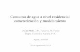 Consumo de agua a nivel residencial caracterización y ... · PDF filecaracterización y modelamiento Oscar Melo, J.M ... anomalias de la temperatura minima promedio mensual ... VARIABLES