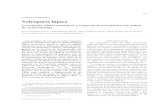 Nefropata lúpica - Acta Médica · PDF fileNefropatia lúpica 159 Tabla3. Correlación clínico-patológica. CGM Mesangial P. Focal P. Difusa Memprol. Membr. HTA 40% 25% 80% 80% 100%
