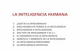 LA INTELIGENCIA HUMANA - Web de la asignatura de ... · PDF fileNo reconoce ningún factor ^g de inteligencia general. Para él, la inteligencia se compone de 8 factores primarios