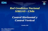 Red Geodésica Nacional SIRGAS - Chile Control Horizontal y ... · PDF file• El nuevo marco de referencia constituye la base para la ... adecuados para la recolección de datos en