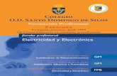 Colegio O.D. Santo Domingo de · PDF fileCircuito cerrado de televisión y seguridad electrónica. Configuración, montaje y mantenimiento de sistemas de seguridad electrónica, instalaciones