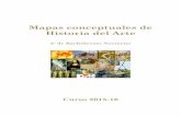 Mapas conceptuales de Historia del Arte · PDF fileMapas conceptuales de Historia del Arte 2º de Bachillerato Nocturno Curso 2015-16