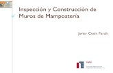 Construcción con Mampostería - Sociedad Mexicana de ... · PDF fileobra de mampostería. Piedra sin labrar que se puede colocar con la mano en la obra. Muy breve historia