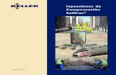Inyecciones de Compensación Soilfrac - Keller Cimentaciones · PDF filePara el tratamiento de cimientos de mampostería, que se han desplazado o ... Keller Cimentaciones, S.L.U. C