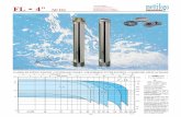ANTISABBIA FL 4 60 Hz SAND-RESISTANT RESISTANT · PDF fileensayos realizados utilizando el filtro de ... servicio continuo o intermitente con motores electricos sumergidos de 4"; ...