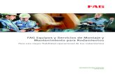 FAG Equipos y Servicios de Montaje y Mantenimiento para ...b2bstore.julsa.com/document//Cat/1.EquiposyServiciosdeMontajey... · Productos · Montaje Montaje y desmontaje mecánico