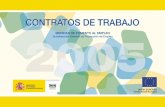 CONTRATOS DE TRABAJO 2005 - Secció sindical de CCOO de …ccoo.upv.es/files/Contratas-Concesiones/2005/2005-04-14_Contratos... · 2 CONTRATOS INDEFINIDOS BONIFICADOS 3 CONTRATO DE