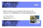 Mayor eficacia en la gestión de activos de negocio con IBM ... · PDF fileMayor eficacia en la gestión de activos de ... • Soporte de Código de Barras ... 04 - Maximo Asset Management-