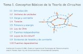 Tema 1. Conceptos Básicos de la Teoría de Circuitospersonales.unican.es/.../Presentacion-Conceptos-Basicos-Circuitos.pdf · Tema 1. Conceptos Básicos de la Teoría de Circuitos.
