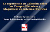 La experiencia en Colombia sobre los Campos Electricos y ... · PDF fileCampo Eléctrico en Líneas y Subestaciones. SISTEMA CUBANO (MEDIDO) 0 40 80 12 0 16 0 200 240 280 110 kV 220
