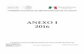 ANEXO I 2016 - Seguro Popular Sonoraseguropopular.saludsonora.gob.mx/docs/pdf/ANEXO1_2016.pdf · 26 acciones preventivas para adultos mayores de 60 aÑos en adelante ... 95 diagnÓstico