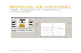 MANUAL de usuario - Lambda Laboratory Instruments - … Programa de Control … · Para buscar o modificar la dirección de las bombas peristálticas e ... máxima presión permitida