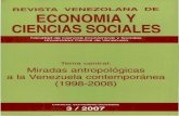 REVISTA VENEZOLANA DE ECONOMIA CIENCIAS · PDF fileVisiones del regionalismo y la regionalización en América del Sur en el nuevo milenio ... venezolanas dentro de las coyunturas