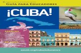 Guía para Educadores ¡CUBA! - amnh.org · PDF fileel abastecimiento de comida de Cuba durante la década del 1990. Como respuesta, los cubanos lanzaron un movimiento de ... Tronos