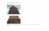 Catedral de Murcia La Torre - · PDF file"Bóveda de Murcia". Las esculturas de profetas y sibilas del testero principal son de 1592, ... Pablo, Andrés y Santiago en la zona de la