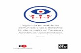 Vigilancia estatal de las comunicaciones y derechos ... · PDF fileEstudió Derecho internacional de derechos ... se deja sentado que el Paraguay reconoce la validez del derecho ...