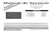B5 Manual de Servicio - Biblioteca de diagramas ...diagramasde.com/diagramas/otros2/Panasonic CT... · de 0.75 Volts RMS. Un probador de pérdida de ... dispositivos semiconductores