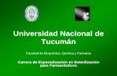 Universidad Nacional de Tucumánecaths1.s3.amazonaws.com/esterilizacionparafarmaceuticos/16917943… · Antisepsia: Prevención de ... positivo u objeto antes de la esterilización.