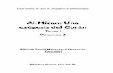 Al-Mizan: Una exégesis del Corán - biab. · PDF fileeste es el significado” (“At-Tafsir”, de Al-‘Ayyâshi). Dice el autor El Imam ha inferido de este versículo lo deseable