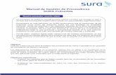 Manual de Gestión de Proveedores SURA Colombia · PDF filede Seguros SURA, ARL SURA y ... SURA Colombia cuenta con el respaldo de GRUPO SURA, su compañía matriz, ... Certificado