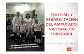 PROTESIS Y REHABILITACION DEL AMPUTADO:  · PDF fileProfª. Dra. África López Illescas PROTESIS Y REHABILITACION DEL AMPUTADO: VALORACIÓN FUNCIONAL