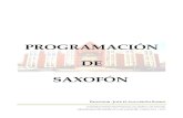PROGRAMACIÓN DE SAXOFÓN -  · PDF file2 conservatorio profesional de mÚsica de riveira programaciÓn didÁctica de saxofÓn, curso 2016