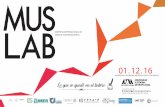 01.12 - MUSLABmuslab.org/_2016/programs/9- UAM 1 dic.pdf · La Muestra Internacional de música electroacústica es una convocatoria y una oportunidad para promover el arte sonoro