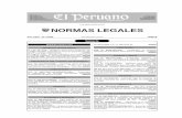Cuadernillo de Normas Legales - · PDF filedesignación y encargan funciones de Director de la ... FM en localidades de los departamentos de Arequipa, Pasco y ... del Vigésimo Sexto