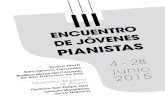 Concierto No. 5 para piano y orquesta - gabinete.cubava.cugabinete.cubava.cu/files/2015/04/programa.pdf · ... con la interpretación del Concierto No. 5 para piano ... acompañarán