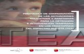 Protocolo de coordinación de las actuaciones educativas y ... · PDF fileComisión interinstutucional para el diseño, desarrollo y seguimiento del protocolo de detección e intervención