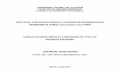 UNIVERSIDAD CENTRAL DEL ECUADOR FACULTAD DE  · PDF fileVariedades de quinua en estudio ... Escarificadora 17812-SS.
