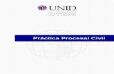 Práctica Procesal Civil - moodle2.unid.edu.mxmoodle2.unid.edu.mx/dts_cursos_mdl/ejec/DE/PC/S06/PC06_Lectura.pdf · De acuerdo a lo señalado por el código de procedimientos civiles