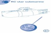 RC star submarine - imaginarium.info file(ES) A. Importante Leer con cuidado el manual de instrucciones antes de empezar a utilizar este submarino. Este submarino no está destinado