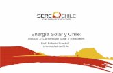 Prof. Roberto Román L. Universidad de ChileEnergía Solar y Chile: Módulo 2: Conversión Solar y Retscreen ... Y en este caso, tenemos los mismos colectores, pero con insolación