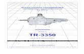 Tr-3350 - 5Speeds Transmission Home Page · PDF filespicer division transmisiones ... transmision modelo tr-3350 caja de 5 velocidades ... 16 1332-139-003 1 seguro leva de reversa