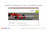 Mejoras en Neodata PU 2012 vs Neodata PU 2009 - …api.ning.com/files/qM4AYq8jgs9unPoWexnmjjOfXR*jwWXUxv-6N7pgZv… · Ventajas de PU 2012 vs PU 2009, Octubre 2011, neodata.mx Se