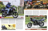 Revista73 -  · PDF file22 23 La UM Fastwind 220R es una moto sencilla y práctica, pensada para vivir el día a día sin afanes ni estrés, equipada con un monocilíndrico