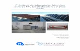 Prácticas de laboratorio: Módulos solares FV ...benisolar.com/pruebas-energia-hidrogeno.pdf · Prácticas de laboratorio: Módulos solares FV, Electrolizadores y pilas PEM Pablo