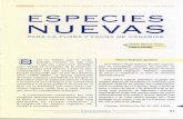 L [) ESPECIES NUEVAS - Dialnet · PDF filecom;a (ros¡keas). (Fuente: Vi/!m/!a 27: 23-26. 1999). Nuevo cscurabajo gomero ... Parque NalUral da Madcim. Funchal. 106 pp. N ueSlro colega