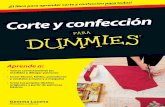 Corte y confección - · PDF file¡Los libros Para Dummies también están disponibles en e-book y en aplicación para iPad! DUM piano CTP.indd 8 16/04/12 10:46 Sumario Introducción