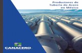 Productores de Tubería de Acero en México - · PDF file2013, la planta de ArcelorMittal en Lázaro Cárdenas ha producido más de 59 MTM de aceros planos de las ... >Aceros para