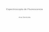 Espectroscopía de Fluorescencia - fqb.fcien.edu.uyfqb.fcien.edu.uy/docs/Clase Intro + efecto solvente.pdf · Los pasos propiamente dichos de absorción y de emisión son extremadamente